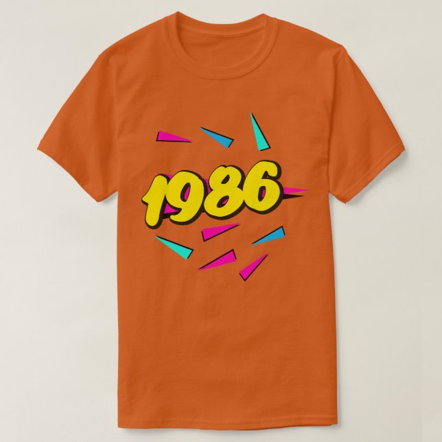 1986 T-Shirt (Design vorne)