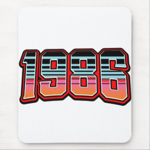 1986 T-Shirt Mousepad