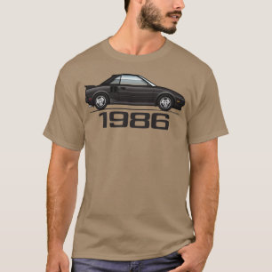 1986Schwarz T-Shirt