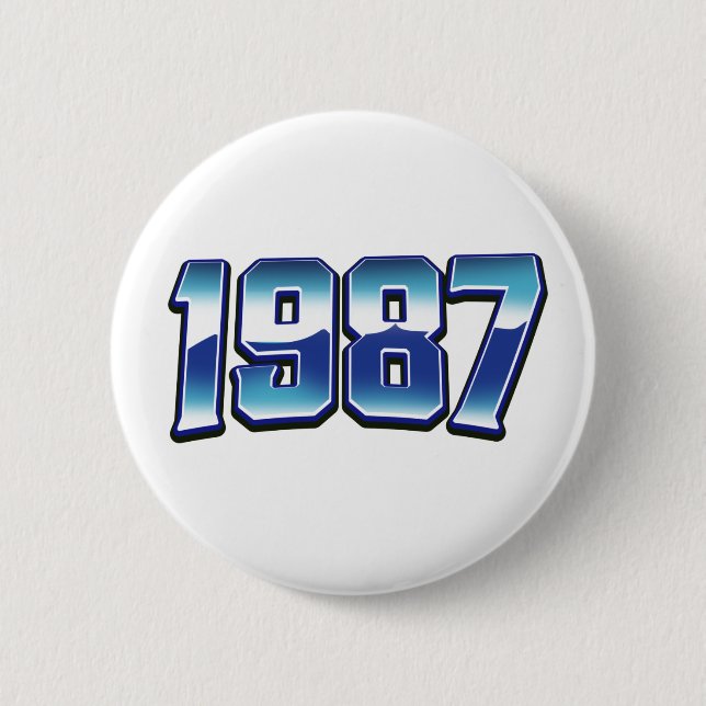1987 BUTTON (Vorderseite)