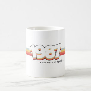 1987 Die Geburt der Legenden Kaffeetasse