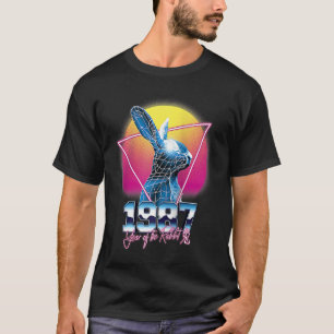 1987 Jahr des Kaninchens Chinesischer Zodiac Neuja T-Shirt
