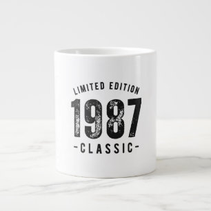 1987 Klassisches Geburtsjahr Jumbo-Tasse