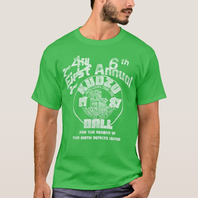 1987 Kudzu Ball Vintage Tee (Vorderseite)