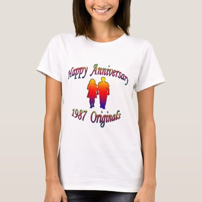 1987 Paare T-Shirt (Vorderseite)