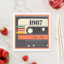 1987 Retro-Kassette Vintage 40. Geburtstag