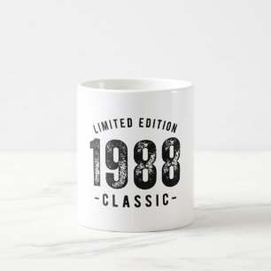 1988 Klassisches Geburtsjahr Kaffeetasse