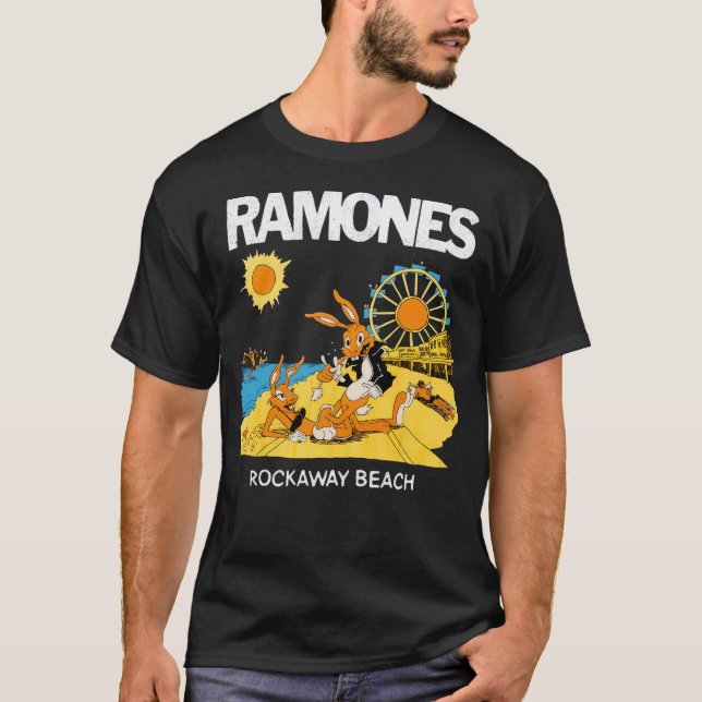 1988 Ramones Rockaway Beacm T-Shirt (Vorderseite)
