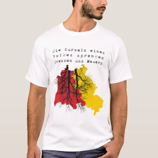 1989-2009: 20. Jahre Mauerfall T-Shirt (Vorderseite)