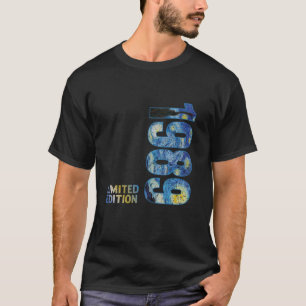 1989 Geburtstag Vincent Van Gogh Sternennacht T-Shirt