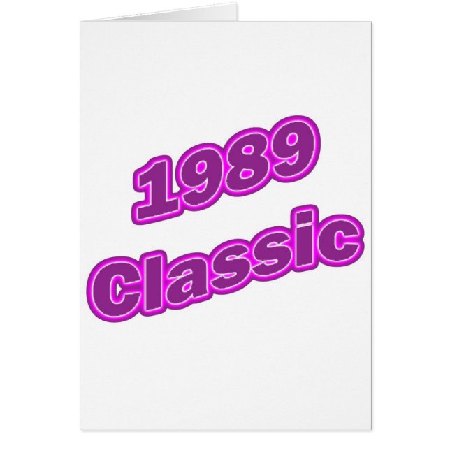 1989 klassisches Lila (Vorne)
