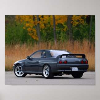 1989 NISSAN SKYLINE R32 GT-R-Poster Poster