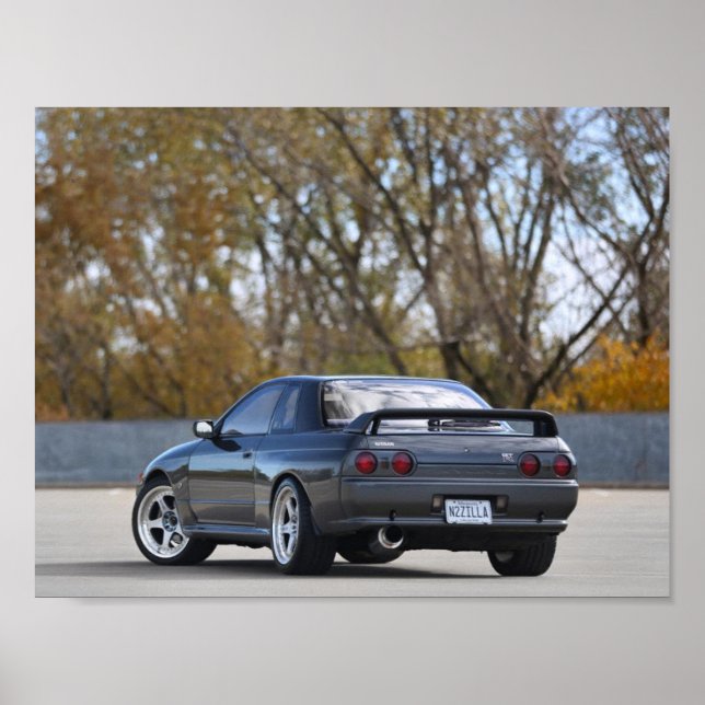 1989 NISSAN SKYLINE R32 GT-R-Poster Poster (Vorne)