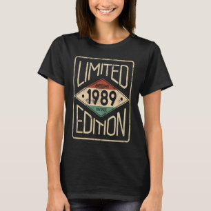 1989 Phantastischer Vintager Mensch oder Frau Gebu T-Shirt