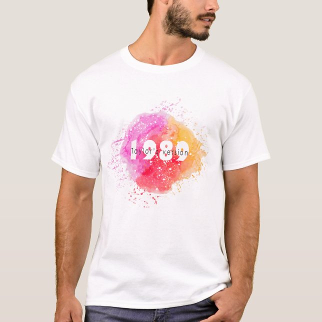 1989 Version von Taylor T-Shirt (Vorderseite)
