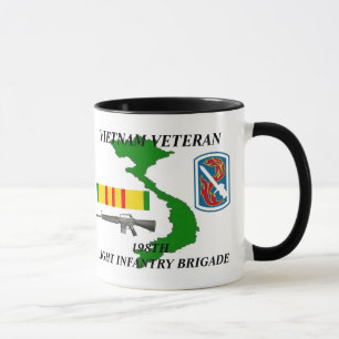 198th Infanterie-Abteilungs-Vietnam-Veteran Tasse