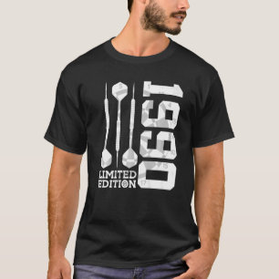 1990 DARTS 32. GEBURTSTAG T-Shirt