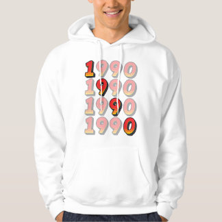 1990 Retro-Design Hoodie