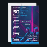 1990er-Jahre House Music 50th Birthday Party Einladung<br><div class="desc">Erinnern Sie sich an die 90er Jahre mit dieser leicht zu bedienenden Geburtstagsparty Einladende Vorlage. Image von Haikal Ahmad</div>