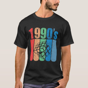 1990er Jahre Kleidung Frauen Männer Alte Schule 90 T-Shirt