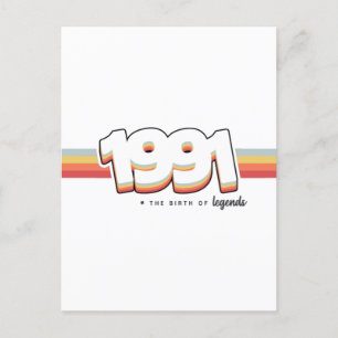 1991 Die Geburt der Legenden Postkarte