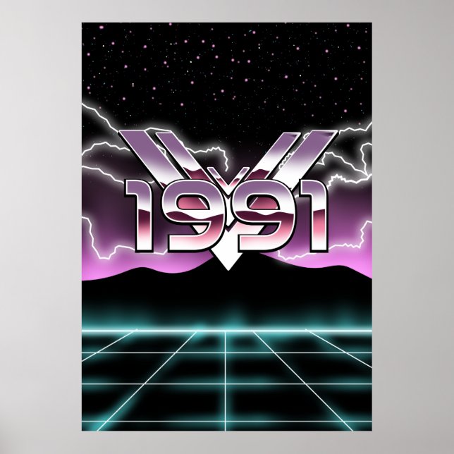 1991 Tech noir Poster (Vorne)