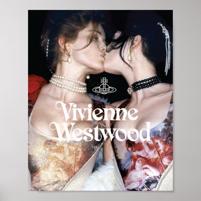 1991 Vivienne Westwood Vintage Poster Girl Kiss (Vorne)