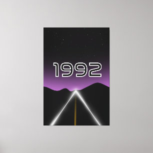 1992 Begegnungen Leinwanddruck