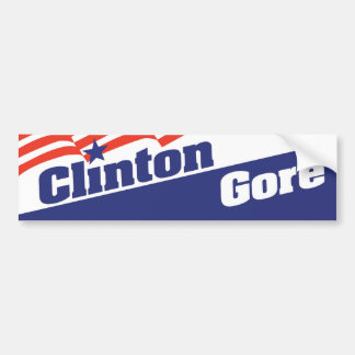 1992 Bill Clinton Al Gore Autoaufkleber