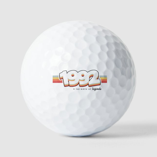 1992 Die Geburt von Legenden Golfball (Vorderseite)