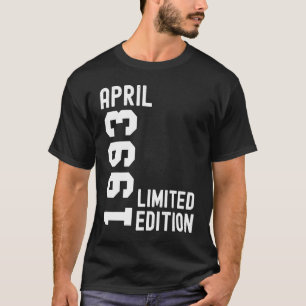 1993 April Happy Birthday Party T-Shirt