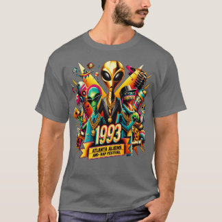 1993 Atlanta und Rap Festival TShirt