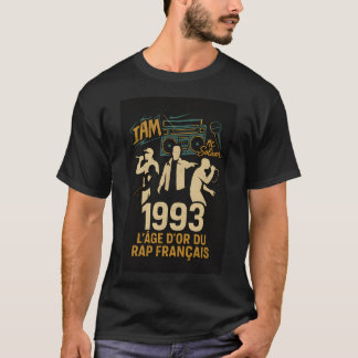 1993 Das goldene Zeitalter des französischen Rap - T-Shirt