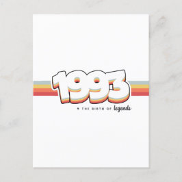 1993 Die Geburt von Legenden Postkarte