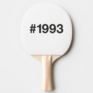 1993 Hashtag 33. Geburtstag 33 Jahre Tischtennis Schläger