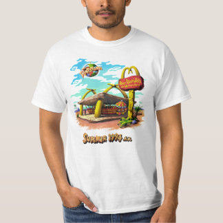 1994 M.c.D.o.n.v.l.ds Flint st0nes Movie Promo Sum T-Shirt