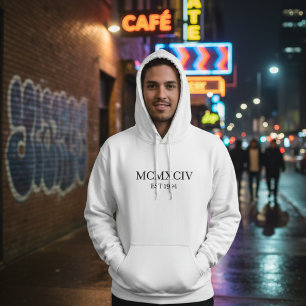 1994 Römisches Zahlen Geburtstags Hoodie