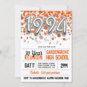 1994 Uni-Wiedersehen Einladung