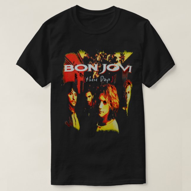 1995 Bon Jovi Vintag Classic T - Shirt (Design vorne)
