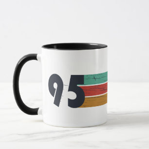 1995 geborenes elegantes Vintage-Style Geburtstags Tasse