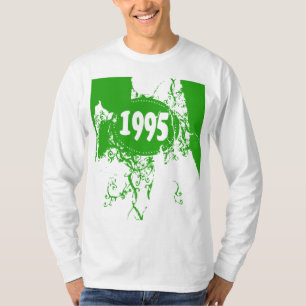 1995 - Grünes Vintages retro - T - Shirt