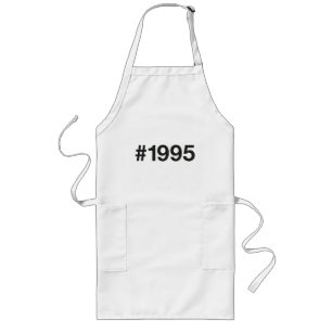 1995 Hashtag 30 Geburtstag Lange Schürze