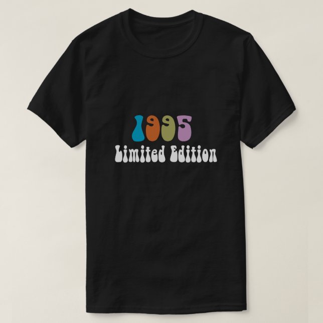 1995 Limited Edition – Groovy Style T-Shirt (Design vorne)