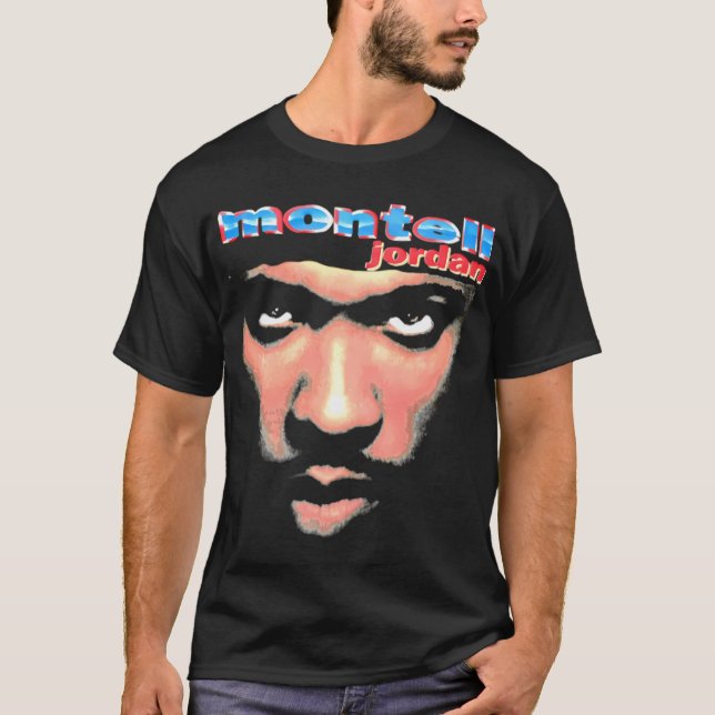 1995 Montell Jordan T-Shirt (Vorderseite)