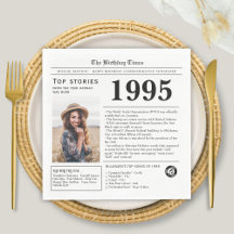 1995 Zeitung Birthday Trivia