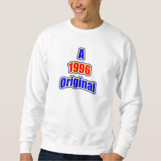 1996 Vorlagen-Querstations-Rot Sweatshirt