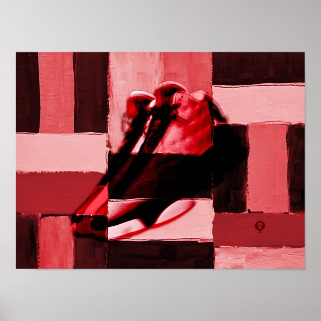 1997 XIII POSTER in Rot (Vorne)