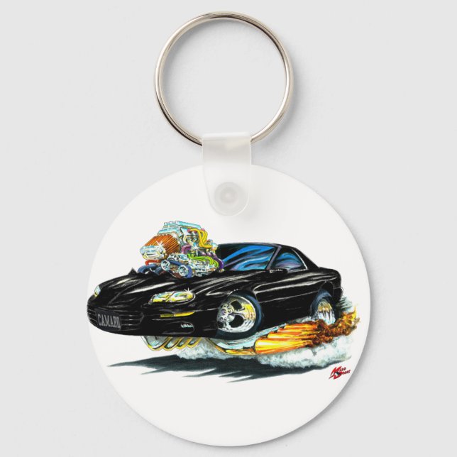1998-02 Camaro Black Car Schlüsselanhänger (Vorderseite)