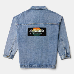 1998 Bleib Chill Aufkleber 90er Baby Geburtstags Jeansjacke