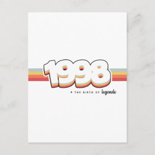 1998 Die Geburt von Legenden Postkarte